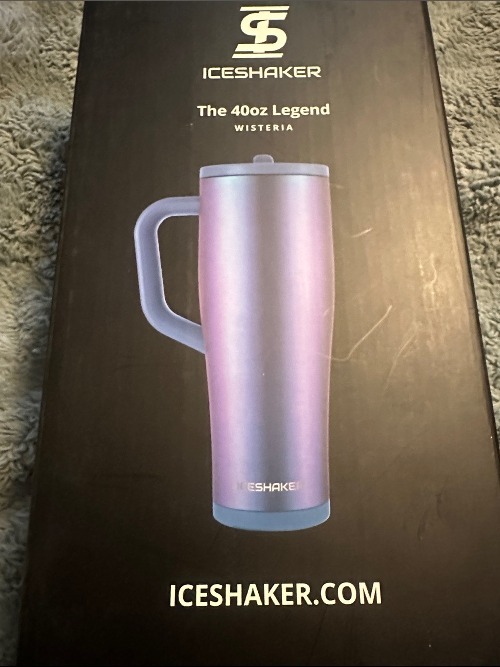The 40oz Legend Travel Mug - Wisteria Purple